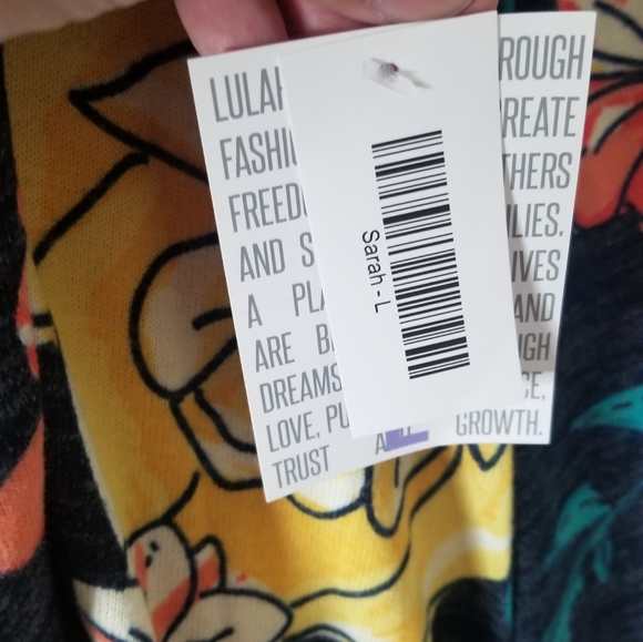 Large LuLaRoe Sarah Cardigan - Picture 2 of 3